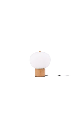 Venture Home Cholet Bordslampa - Natur / Vitt glas