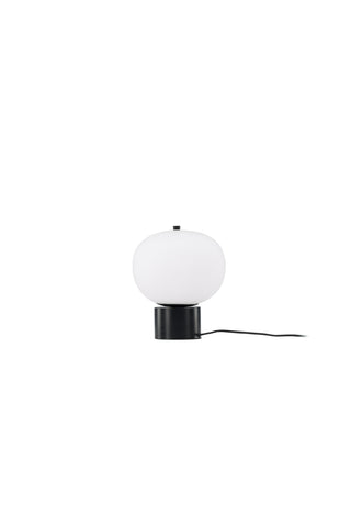 Venture Home Cholet Bordslampa - Svart / Vit glas