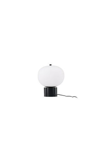 Venture Home Cholet Bordslampa - Svart / Vit glas