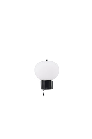 Venture Home Cholet Bordslampa - Svart / Vit glas
