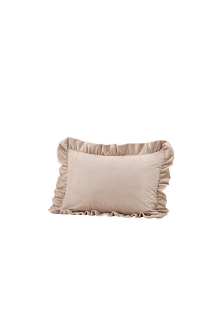 Venture Home Hailey Kuddfodral Poly Velvet - Beige 40x60