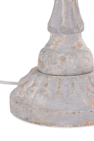 Venture Home Caen Bordslampa - Ljusgrått / Beige tyg