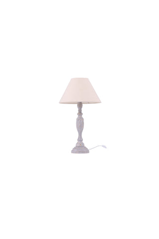 Venture Home Caen Bordslampa - Ljusgrått / Beige tyg