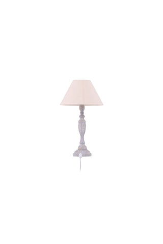 Venture Home Caen Bordslampa - Ljusgrått / Beige tyg