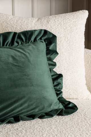 Venture Home Hailey Kuddfodral Poly Velvet - Grön 40x60