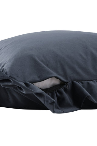 Venture Home Hailey Kuddfodral Poly Velvet - Mörkblå 40x60