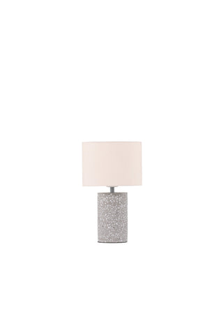 Venture Home Dijon Bordslampa - Grå / Beige Tyg