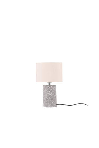 Venture Home Dijon Bordslampa - Grå / Beige Tyg