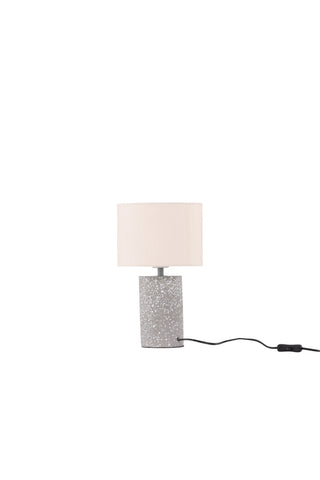 Venture Home Dijon Bordslampa - Grå / Beige Tyg