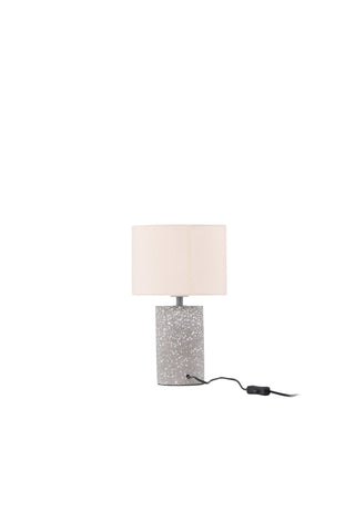 Venture Home Dijon Bordslampa - Grå / Beige Tyg