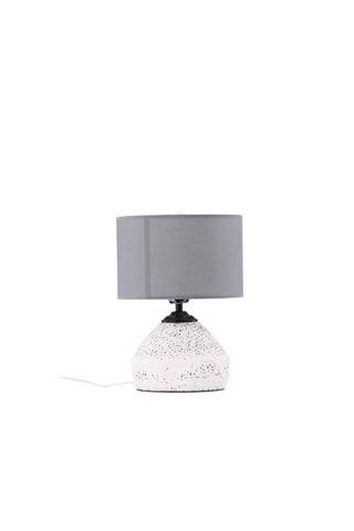 Venture Home Largin bordslampa - ljusgrå / offwhite papper