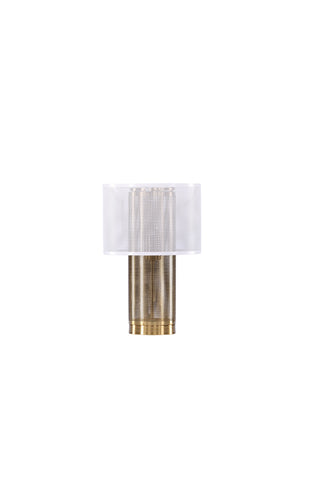 Venture Home Gap Bordslampa - Guld / Vit metall