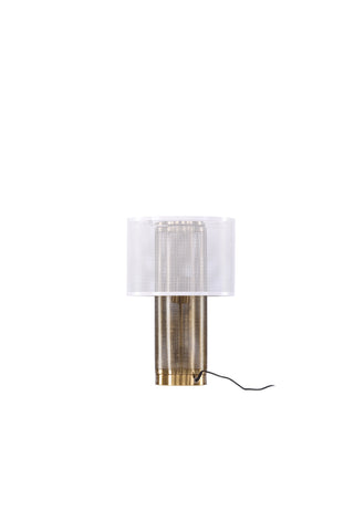 Venture Home Gap Bordslampa - Guld / Vit metall