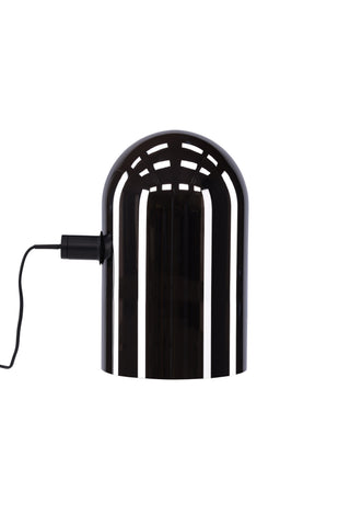 Venture Home Rennes - Liten golvlampa - Svart / Vit tyg