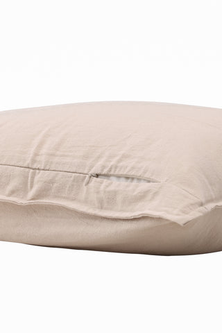Venture Home Ronja Kuddfodral tvättad bomull - Beige 45x45
