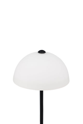 Venture Home Ferrand Bordslampa - Svart / Vit glas