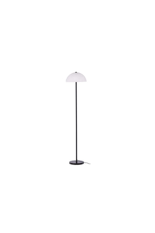 Venture Home Ferrand Golvlampa - Svart / Vit glas