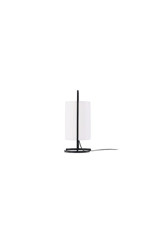 Venture Home Rennes - Liten golvlampa - Svart / Vit tyg