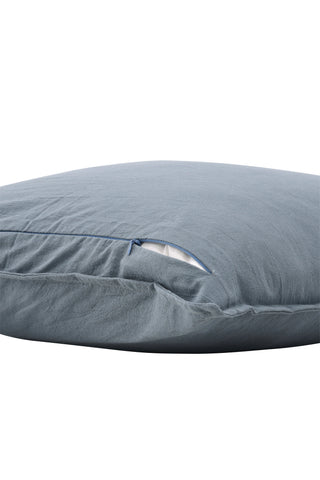 Venture Home Ronja Kuddfodral tvättad bomull - Dusty Blue 45x45