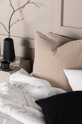 Venture Home Ronja Kuddfodral tvättad bomull - Beige 60x60