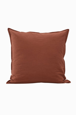 Venture Home Nora Kuddfodral Linne Viskos - Brun 60x60