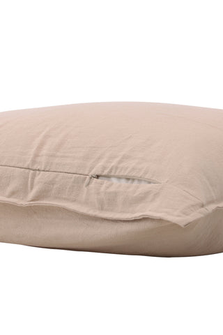 Venture Home Ronja Kuddfodral tvättad bomull - Beige / 50x90