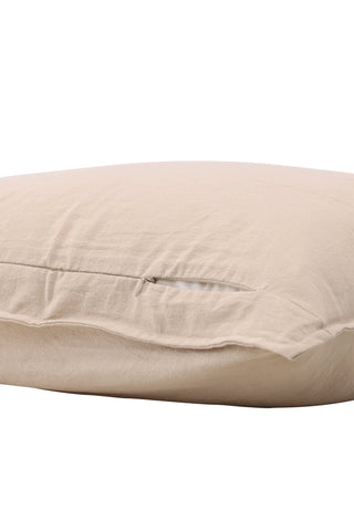 Venture Home Ronja Kuddfodral tvättad bomull - Beige / 40x60