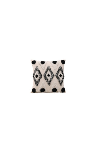 Venture Home Melissa Kuddfodral Polycotton - Svart/Vit / 30x50