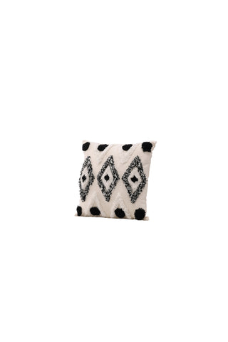 Venture Home Melissa Kuddfodral Polycotton - Svart/Vit / 45x45