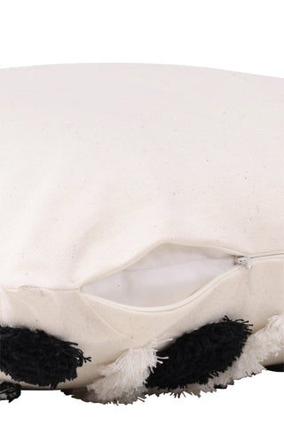 Venture Home Melissa Kuddfodral Polycotton - Svart/Vit / 45x45