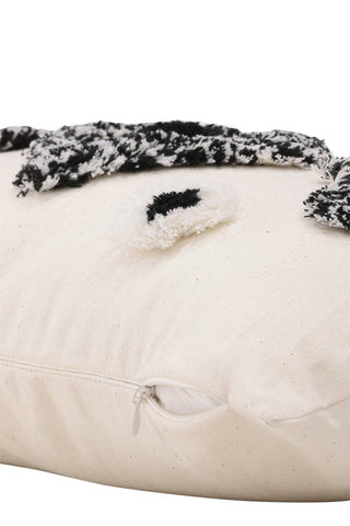 Venture Home Melissa Kuddfodral Polycotton - Svart/Vit / 30x50