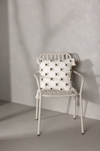 Venture Home Millie Kuddfodral Polychenille - Vit / 45x45