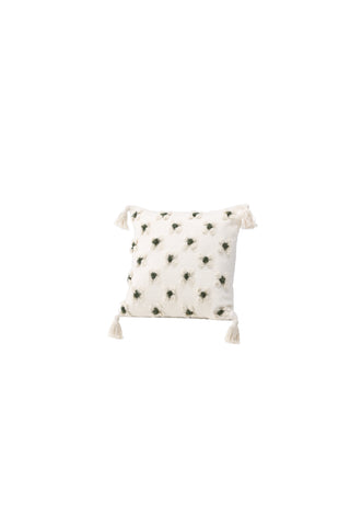 Venture Home Millie Kuddfodral Polychenille - Vit / 45x45