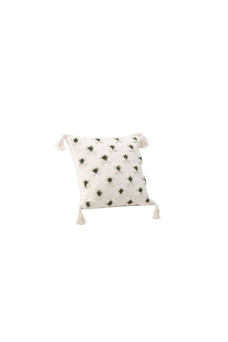 Venture Home Millie Kuddfodral Polychenille - Vit / 45x45