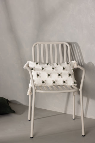 Venture Home Millie Kuddfodral Polychenille - Vit / 30x50