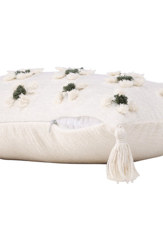 Venture Home Millie Kuddfodral Polychenille - Vit / 30x50