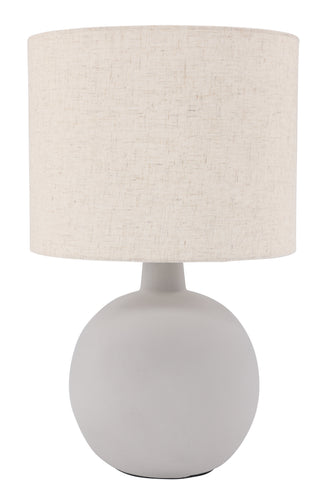 Venture Home Torcello Bordslampa - Grå / Beige linne