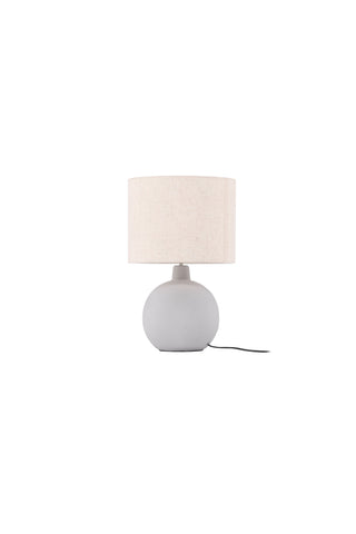 Venture Home Torcello Bordslampa - Grå / Beige linne