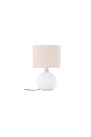 Venture Home Torcello Bordslampa - Vit / Beige linne