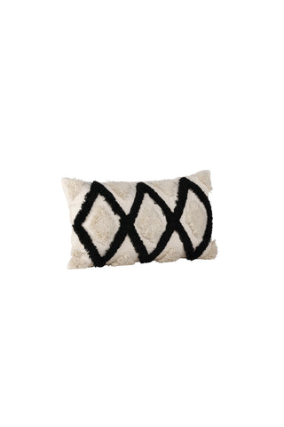 Venture Home Emelie Kuddfodral Polycotton - Svart/Vit / 30x50