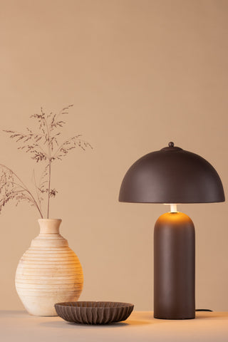 Venture Home Corello Bordslampa - Brunt stål