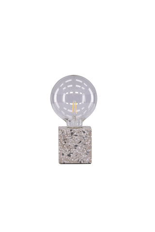 Venture Home Rilche Bordslampa - Vit / Klart glas