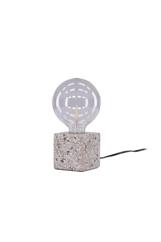 Venture Home Rilche Bordslampa - Vit / Klart glas