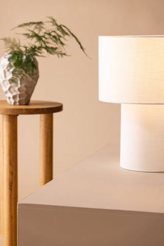 Venture Home Globia Bordslampa - Vit
