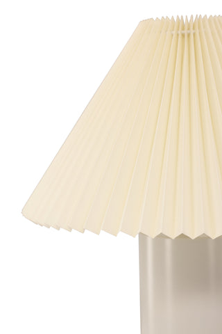 Venture Home Largin bordslampa - ljusgrå / offwhite papper