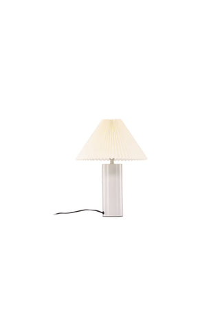 Venture Home Largin bordslampa - ljusgrå / offwhite papper