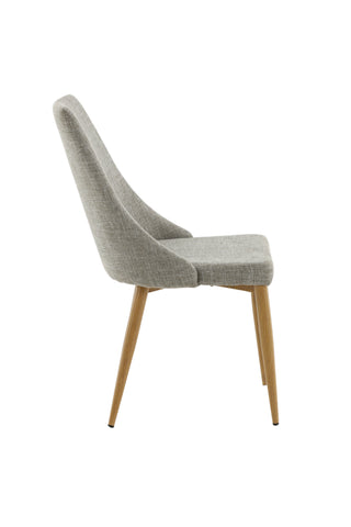 Leone - Matstol 2-pack - Ek/Ljusgrå Ersätts av 27701-440