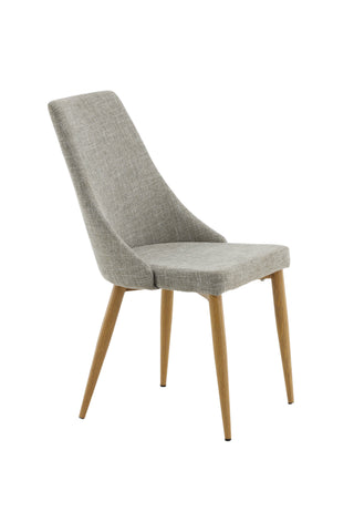 Leone - Matstol 2-pack - Ek/Ljusgrå Ersätts av 27701-440