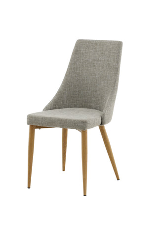 Leone - Matstol 2-pack - Ek/Ljusgrå Ersätts av 27701-440
