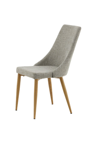 Leone - Matstol 2-pack - Ek/Ljusgrå Ersätts av 27701-440